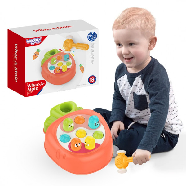 WOOPIE BABY „Whac-a-Mole“ serijos arkadinis žaidimas WOOPIE BABY „Whac-a-Mole“ serijos arkadinis žaidimas
