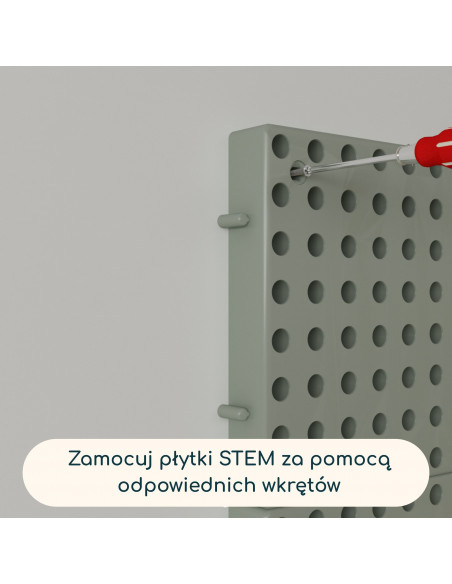MASTERKIDZ Kūrybiška lauko siena 80 x 80 STEM