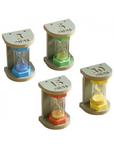 MASTERKIDZ STEM Educational Hourglass Set