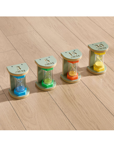 MASTERKIDZ STEM Educational Hourglass Set