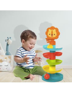 WOOPIE BABY Tor Zjeżdzalnia Kulek Wieża z Piłeczkami Kulodrom 2