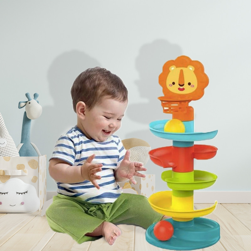 WOOPIE BABY Ball Slide Course Ball Tower Bullet Dome