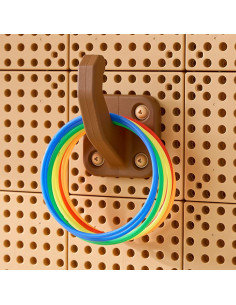 MASTERKIDZ Ring and Hoop Game (includes 1 Hooks and 10 Rings) 2