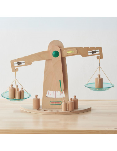 MASTERKIDZ Wooden Scale