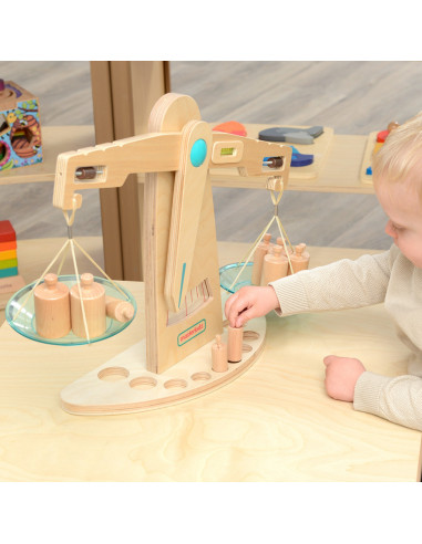 MASTERKIDZ medinės svarstyklės