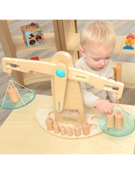 MASTERKIDZ Wooden Scale