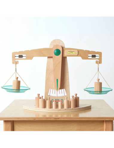 MASTERKIDZ Wooden Scale