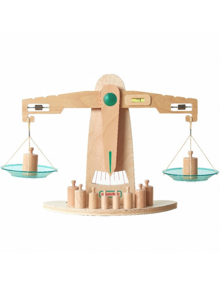 MASTERKIDZ Wooden Scale