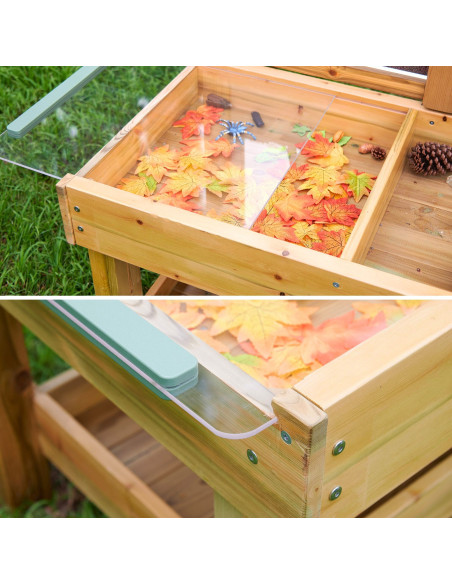 copy of MASTERKIDZ Observation Table Garden Insect and Plant Research Station