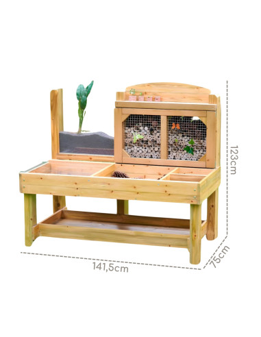 copy of MASTERKIDZ Observation Table Garden Insect and Plant Research Station