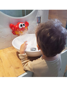 WOOPIE BABY Foaming Crab Bath Toy with Melody - 3 pcs. 2