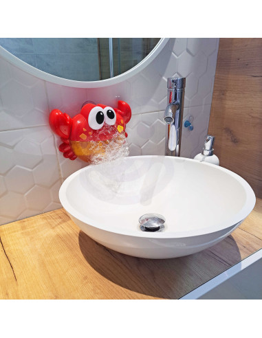 WOOPIE BABY Foaming Crab Bath Toy with Melody - 10 pcs.