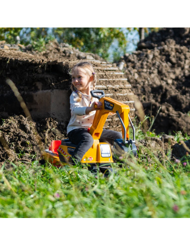 FALK Super Builder Excavator with Trailer and Accessories