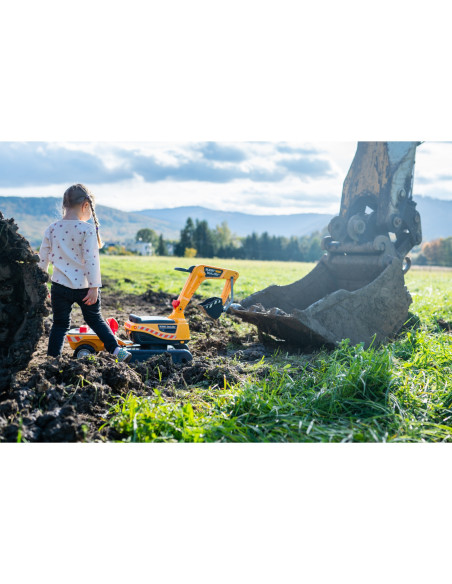 FALK Super Builder Excavator with Trailer and Accessories