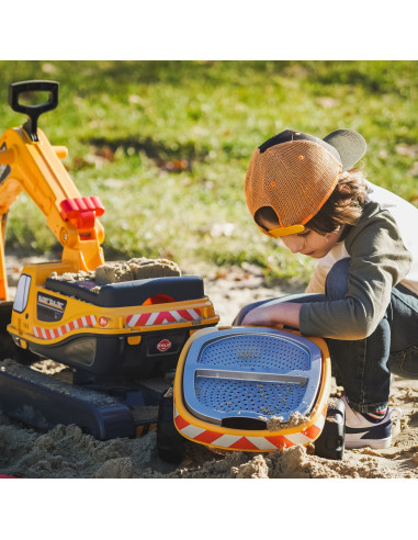 FALK Super Builder Excavator with Trailer and Accessories