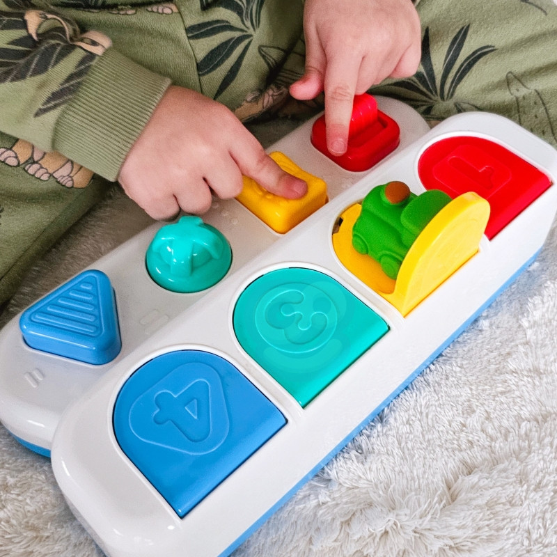 WOOPIE BABY Mokomasis iššokantis žaislas POP-UP transporto priemonės