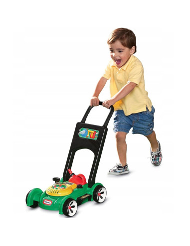 Little Tikes Kids' Lawn Mower Interactive Pusher Garden Toy