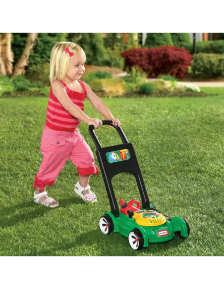 Little Tikes Kids' Lawn Mower Interactive Pusher Garden Toy