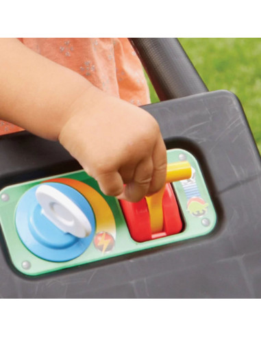 Little Tikes Kids' Lawn Mower Interactive Pusher Garden Toy