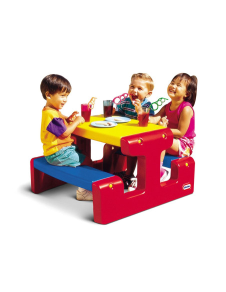 LITTLE TIKES Vaikiškas iškylos staliukas su suoliukais