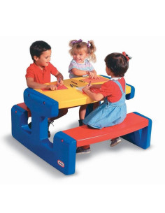 Little Tikes Large Picnic Table - Primary