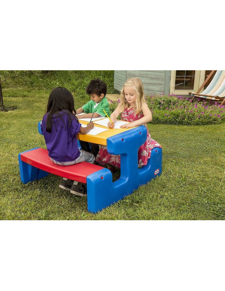 Little Tikes Large Picnic Table - Primary