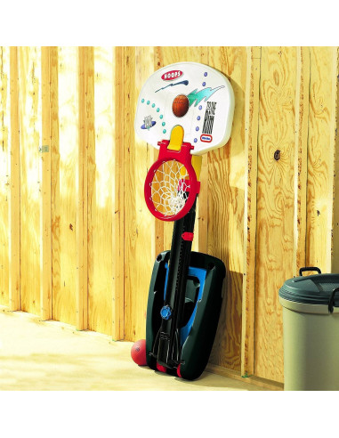 Little Tikes Easy Store Basketball Set