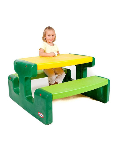 Little Tikes Large Picnic Table - Evergreen