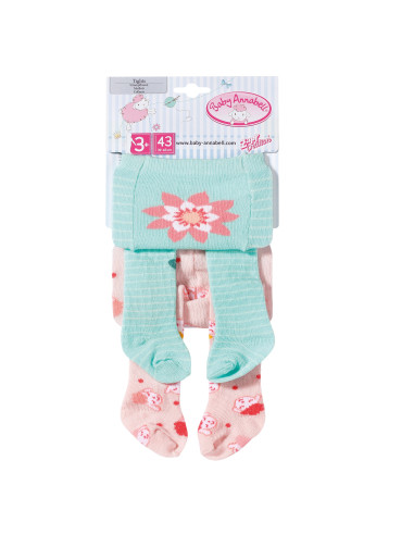 Baby Annabell Tights Asst2 43cm 703076