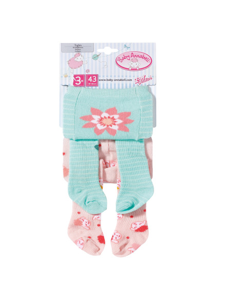 Baby Annabell Tights Asst2 43cm 703076