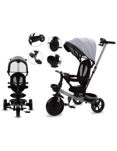 Kidwell Three Wheel Bike Axel Titanium Grey ROTRAXE02A0