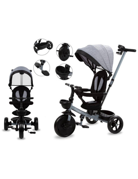 Kidwell Three Wheel Bike Axel Titanium Grey ROTRAXE02A0