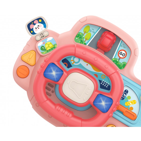 WOOPIE BABY Interactive Car Steering Wheel with Lights Sound