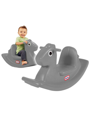 Little Tikes Konik Bujak Szary Koń na Biegunach 173042