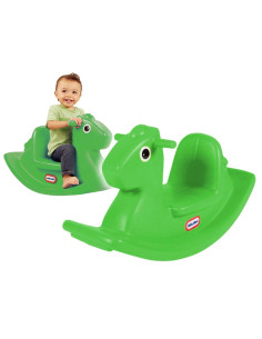 Little Tikes Konik Bujak Zielony Koń na Biegunach 174209