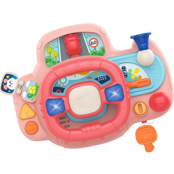 WOOPIE BABY interaktyvus vairas su šviesomis ir garsu WOOPIE BABY interaktyvus vairas su šviesomis ir garsu