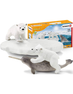 Schleich 42531 Polarny Plac Zabaw Misie Figurki Wild Life