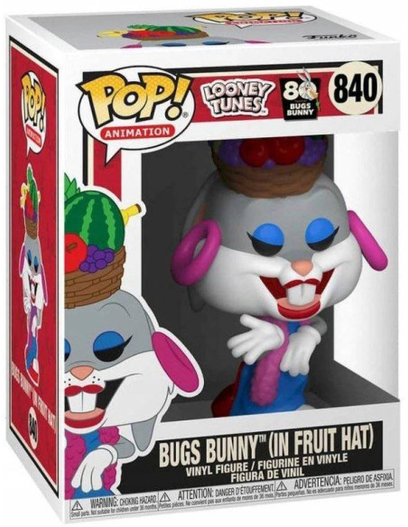 Funko POP! Animation Bugs Bunny In Fruit Hat Looney Tunes 840