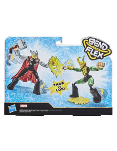 Hasbro Bend And Flex Thor i Loki Marvel F0245 2