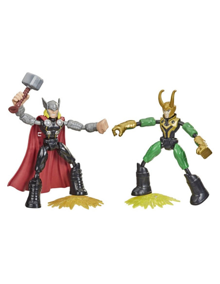 Hasbro Bend And Flex Thor i Loki Marvel F0245