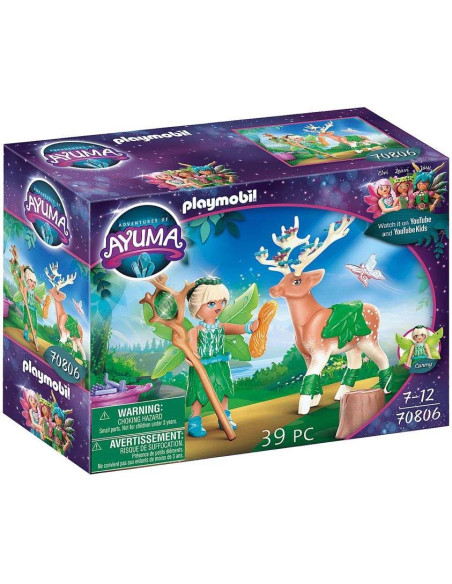 Playmobil Forest Fairy z Tajemniczym Zwierzątkiem 70806