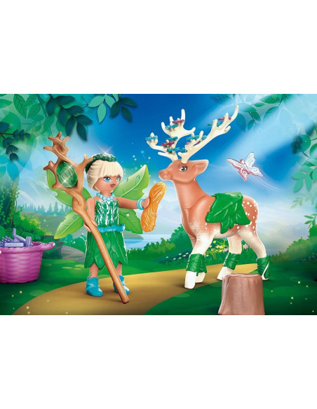 Playmobil Forest Fairy z Tajemniczym Zwierzątkiem 70806