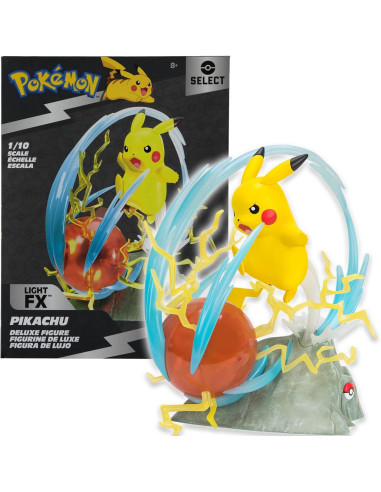 Pokemon Figurka Kolekcjonerska Pikachu Podświetlana 2370