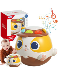 WOOPIE BABY Interaktyvus žaislinis kamuolys šuniui Muzikinis mokomasis žaislas