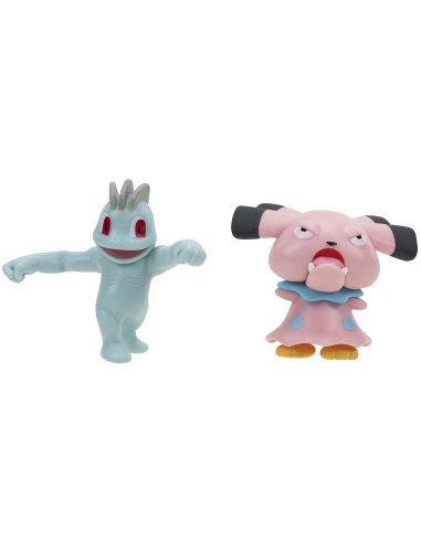 Pokemon Machop i Snubbull Figurka Kolekcjonerska Battle Figure Pack 2634
