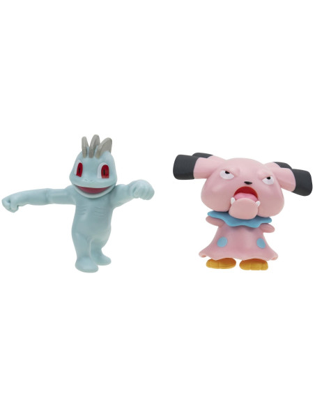 Pokemon Machop i Snubbull Figurka Kolekcjonerska Battle Figure Pack 2634