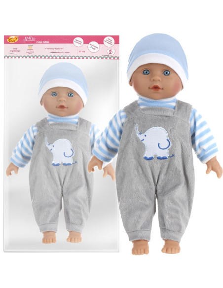 Smily Play Lalka Julka Interaktywna Bobas Mówi Śpiewa 32cm SP83942