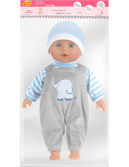 Smily Play Lalka Julka Interaktywna Bobas Mówi Śpiewa 32cm SP83942
