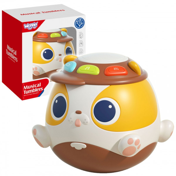 WOOPIE BABY Интерактивная играющая в мяч музыкальная развивающая игрушка Собака WOOPIE BABY Интерактивная играющая в мяч музыкальная развивающая игрушка Собака
