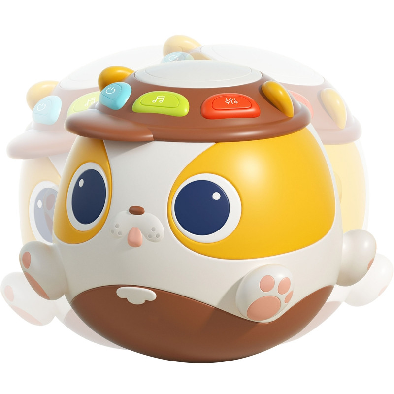 WOOPIE BABY Интерактивная играющая в мяч музыкальная развивающая игрушка Собака